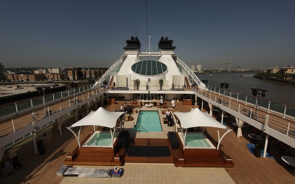 парусные новости, круизный лайнер класса люкс Seabourn Sojourn Luxury Passenger Yacht